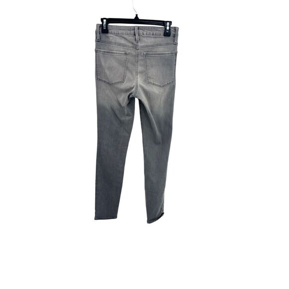 Athleta sculptex Gray ￼ straight leg jeans size 4 - Picture 3 of 12